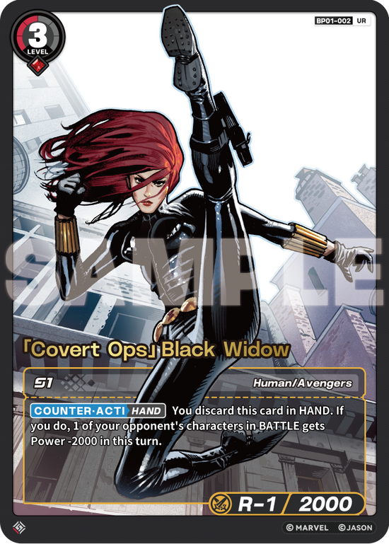 [BP01] Covert Ops - Black Widow - UR