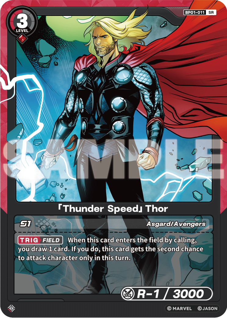 [BP01] Thunder Speed - Thor - SR