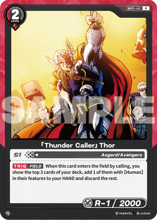 [BP01] Thunder Caller - Thor - R