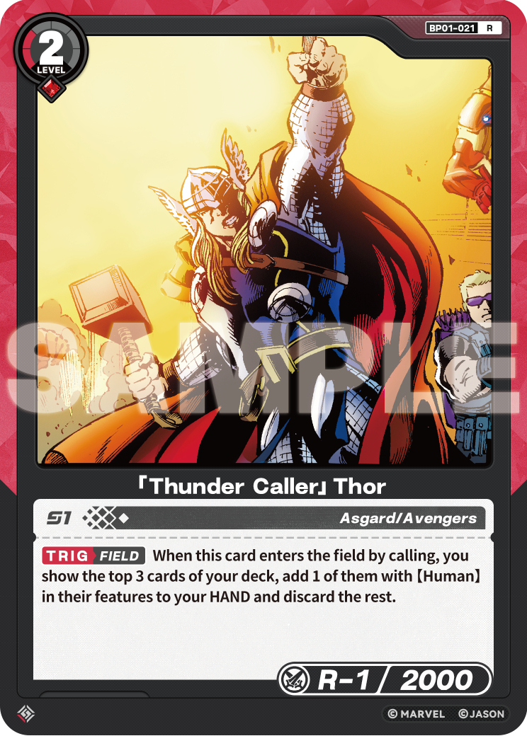 [BP01] Thunder Caller - Thor - R