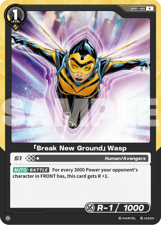 [BP01] Break New Ground - Wasp - R