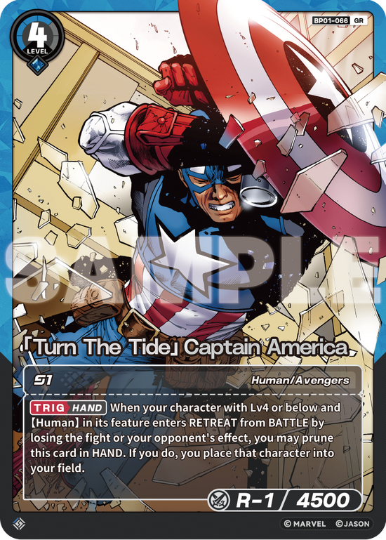 [BP01] Turn The Tide - Captain America - GR