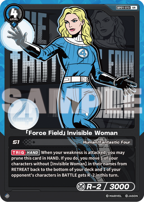 [BP01] Force Field - Invisible Woman - SR