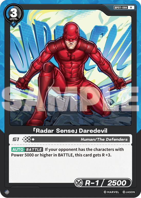 [BP01] Radar Sense - Daredevil - R