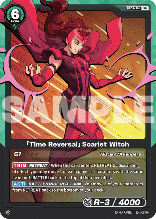 [BP01] Time Reversal - Scarlet Witch - SR