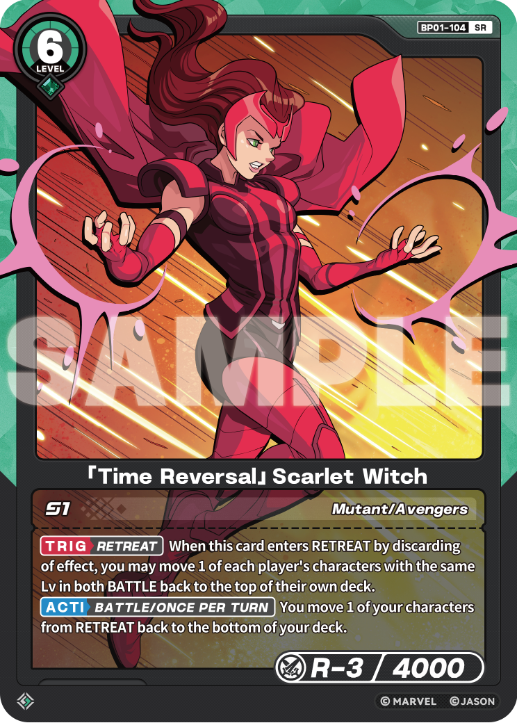 [BP01] Time Reversal - Scarlet Witch - SR