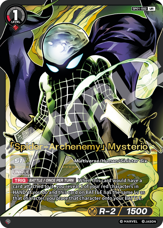[SP01] Spider-Archenemy - Mysterio - UR