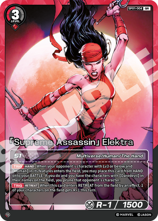 [SP01] Supreme Assassin - Elektra - GR