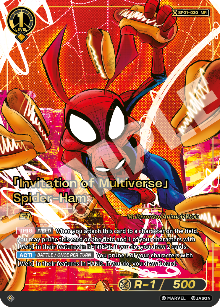 [SP01] Invitation of Multiverse - Spider-Ham - MR
