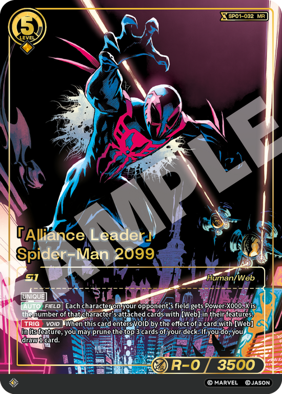 [SP01] Alliance Leader - Spider-Man 2099 - MR