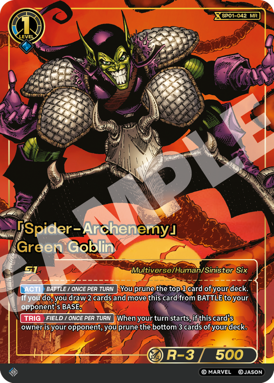 [SP01] Spider-Archenemy - Green Goblin - MR