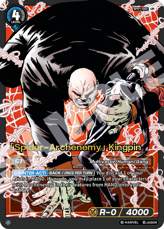 [SP01] Spider-Archenemy - Kingpin - UR