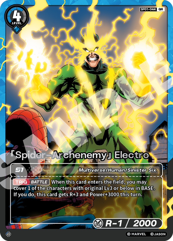 [SP01] Spider-Archenemy - Electro - GR