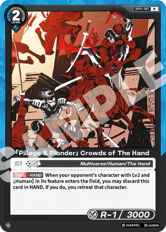 [SP01] Pillage & Plunder - Crowds of The Hand - R