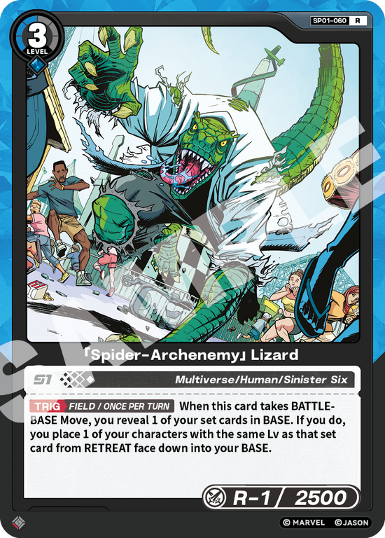 [SP01] Spider-Archenemy - Lizard - R