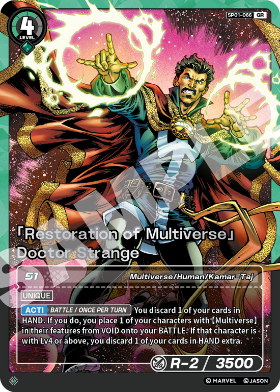 [SP01] Restoration of Multiverse - Doctor Strange - GR