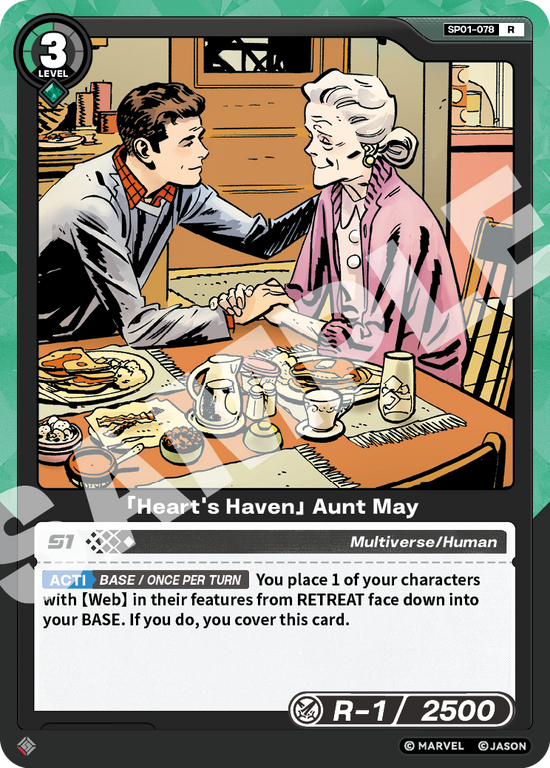 [SP01] Heart's Haven - Aunt May - R