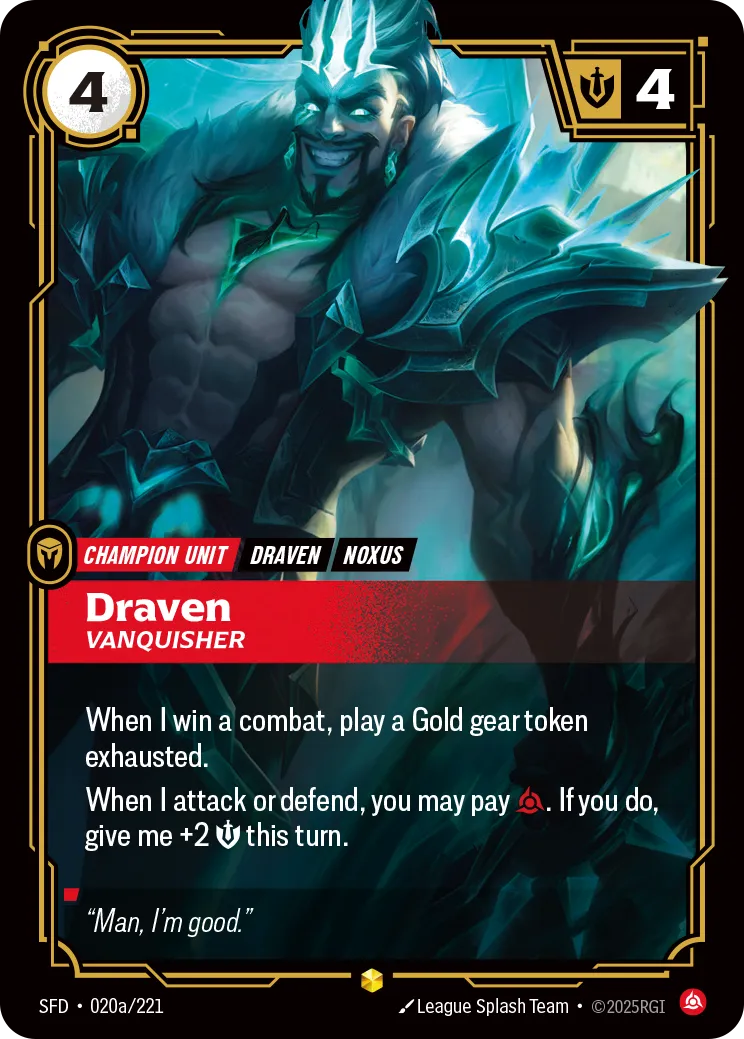 Draven - Vanquisher (Alt Art)