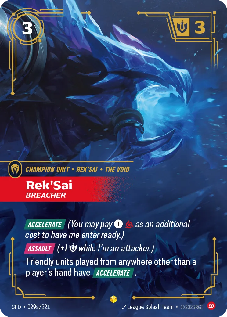 Rek'Sai - Breacher (Alt Art)