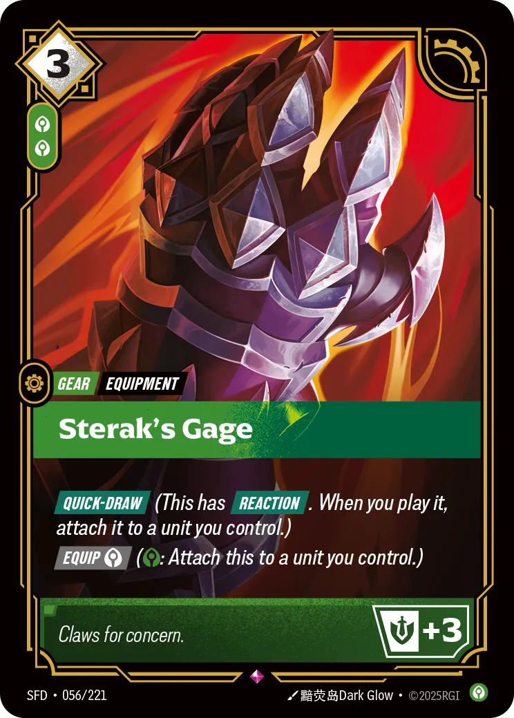 Sterak's Gage