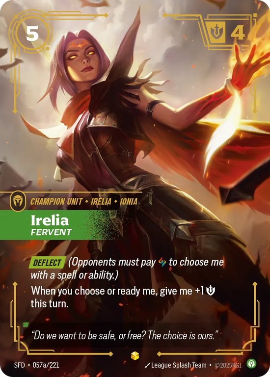 Irelia - Fervent (Alt Art)