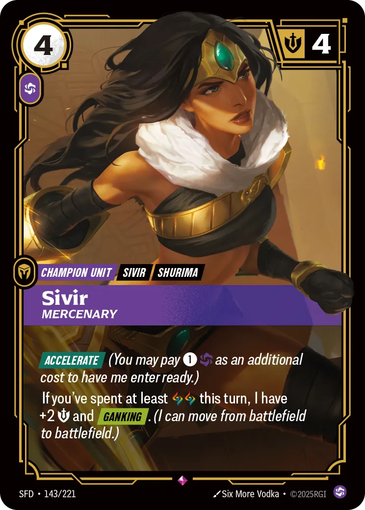 Sivir - Mercenary