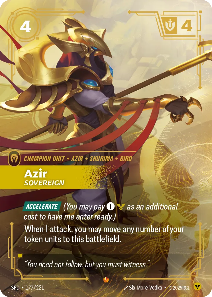 Azir - Sovereign
