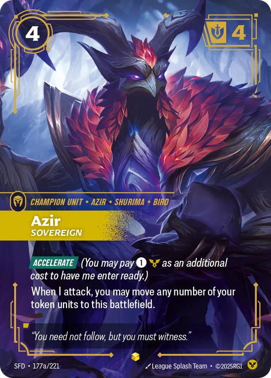 Azir - Sovereign (Alt Art)