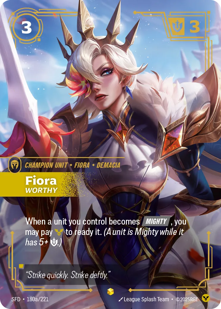 Fiora - Worthy (Alt Art)