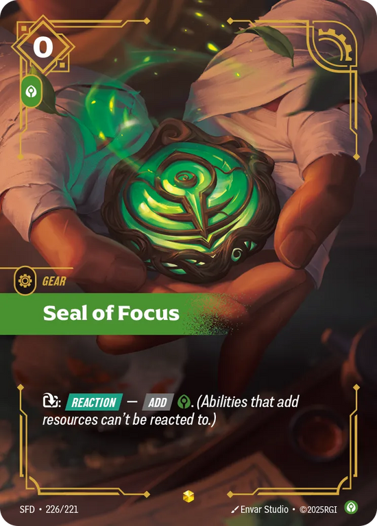 Seal of Focus (Overnumber)