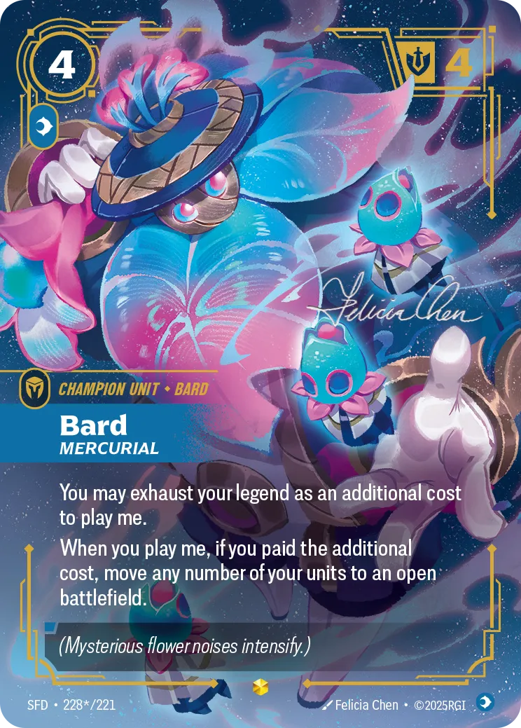 Bard - Mercurial (Signed Overnumber)