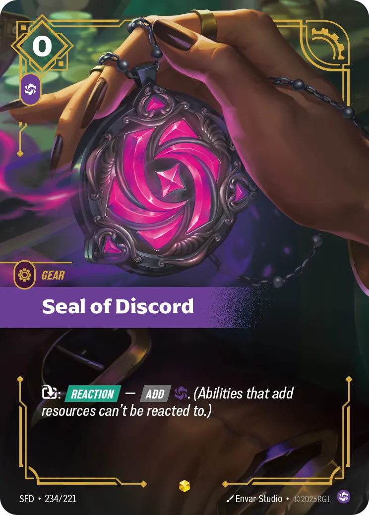 Seal of Discord (Overnumber)