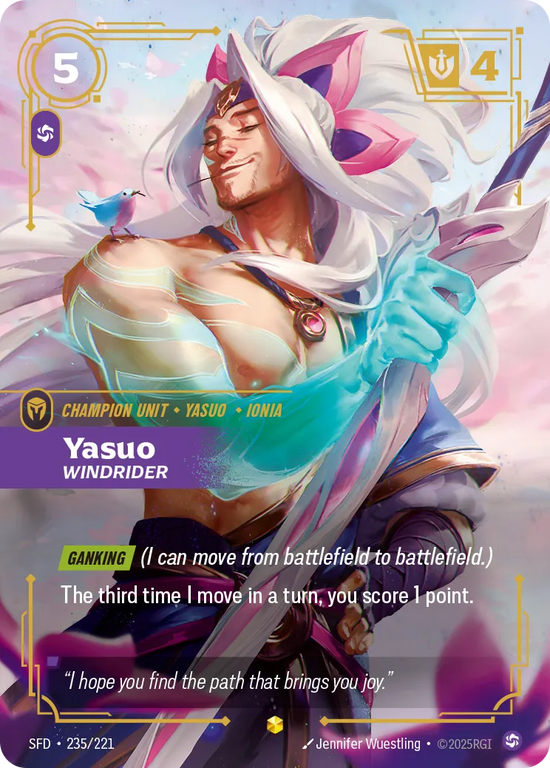 Yasuo - Windrider (Overnumber)