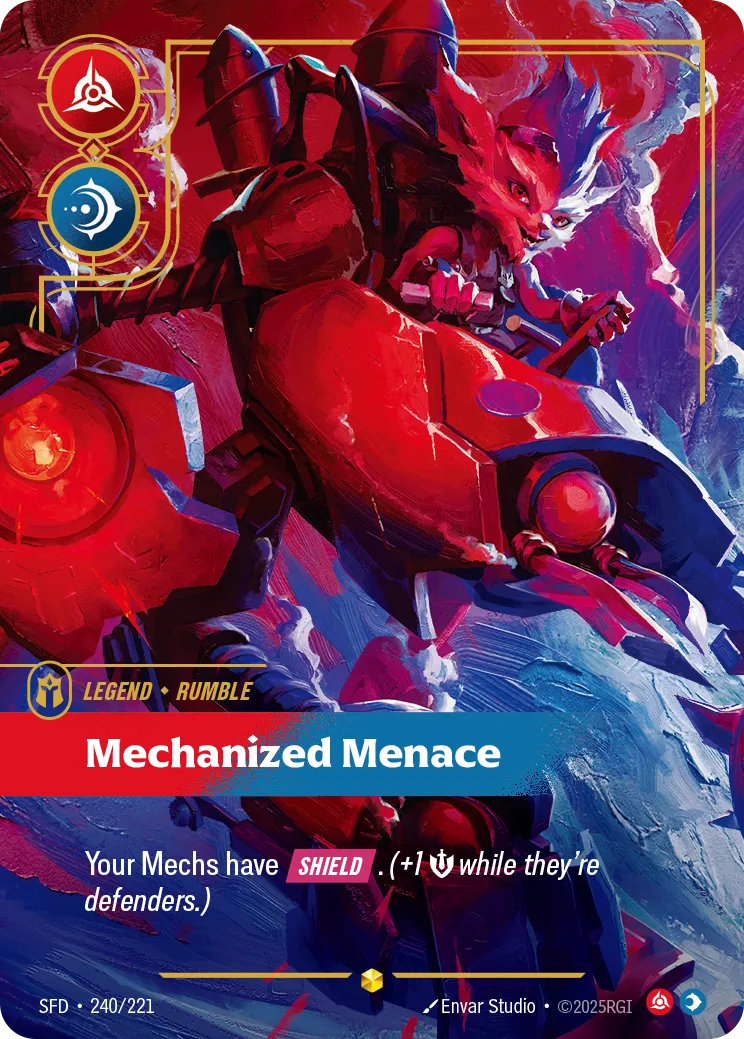Rumble - Mechanized Menace (Overnumber)