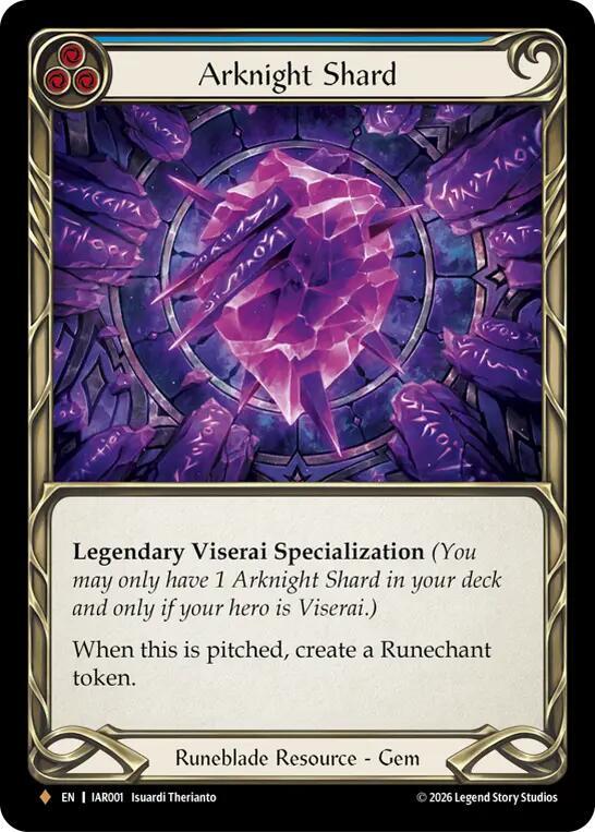 [IAR] Arknight Shard (Blue) — IAR001