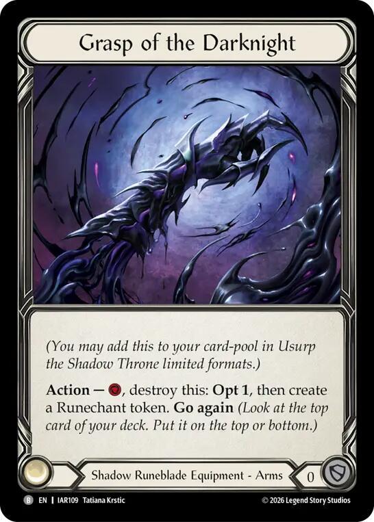[IAR] Grasp of the Darknight — IAR109