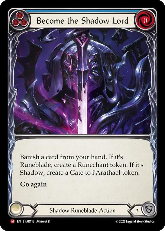 [IAR] Become the Shadow Lord — IAR113