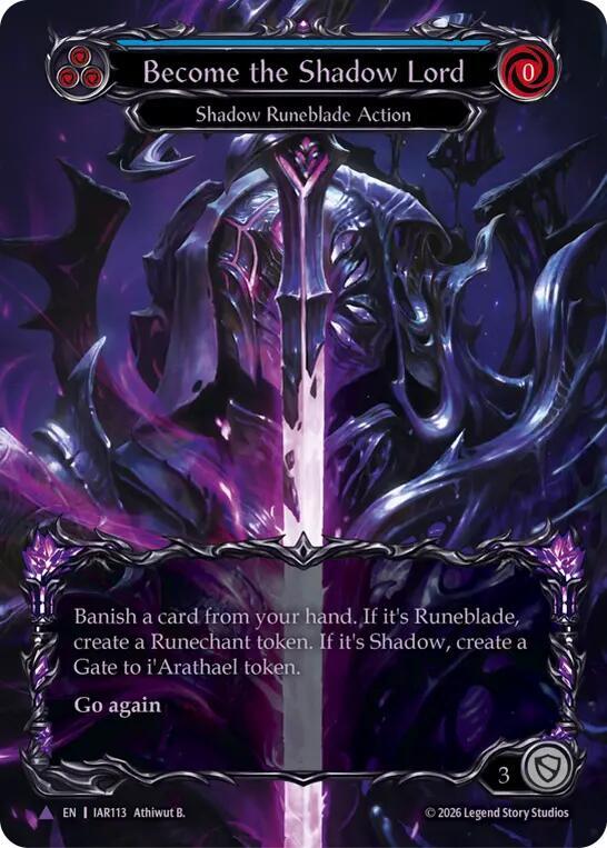 [IAR] Become the Shadow Lord (Marvel) — IAR113