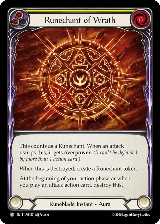 [IAR] Runechant of Wrath — IAR157
