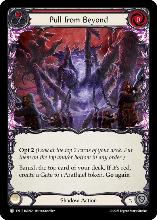 [IAR] Pull from Beyond (Red) — IAR212