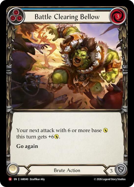 [IAR] Battle Clearing Bellow — IAR040