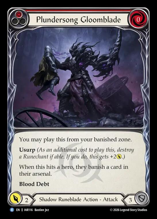 [IAR] Plundersong Gloomblade — IAR116
