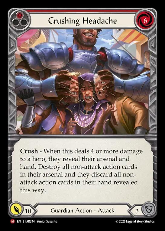 [IAR] Crushing Headache — IAR244