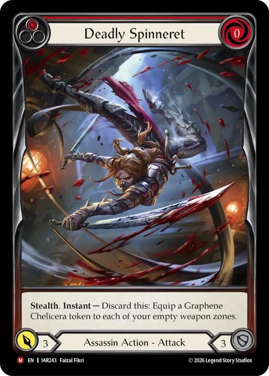 [IAR] Deadly Spinneret — IAR243