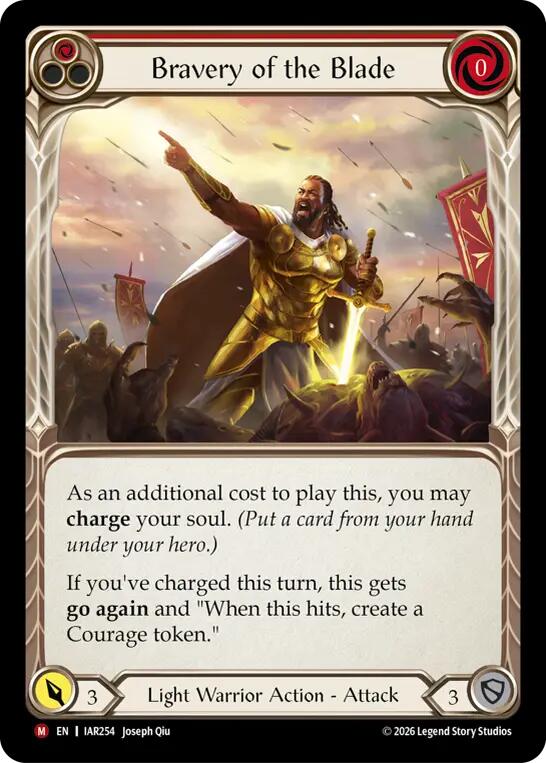 [IAR] Bravery of the Blade — IAR254