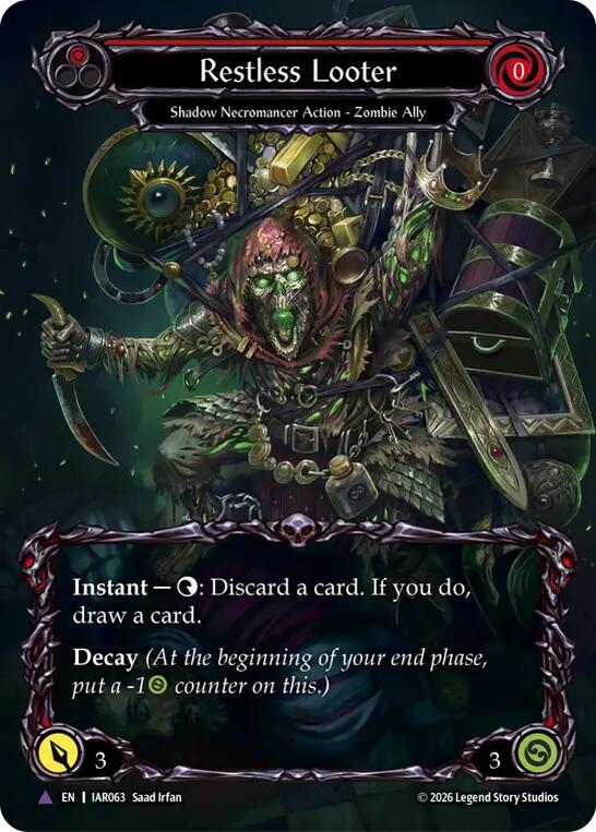 [IAR] Restless Looter (Marvel) — IAR063