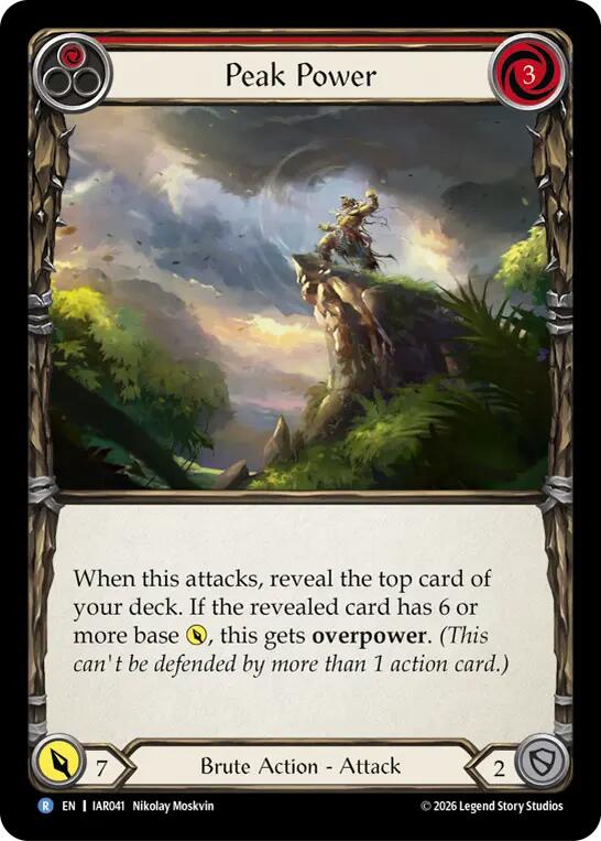 [IAR] Peak Power (Red) — IAR041
