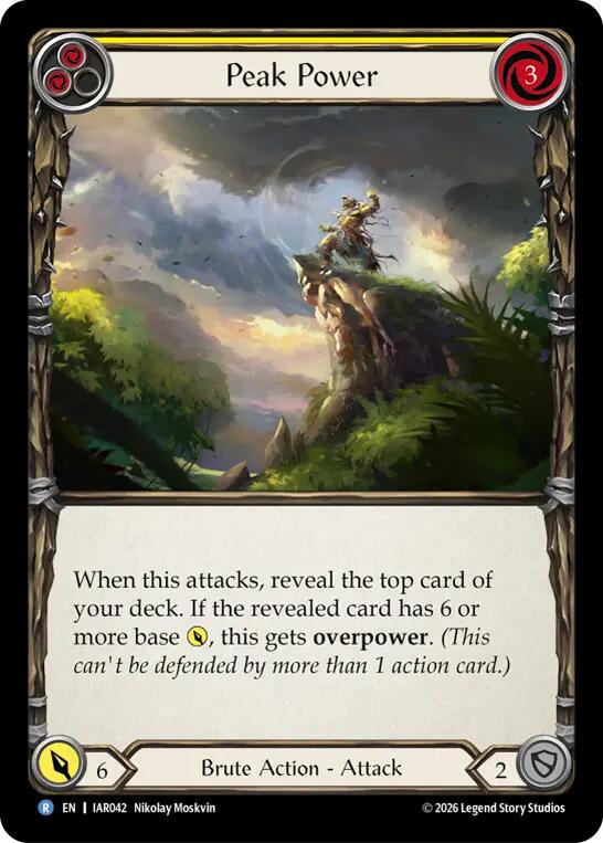[IAR] Peak Power (Yellow) — IAR042