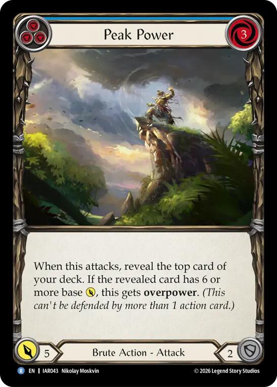 [IAR] Peak Power (Blue) — IAR043