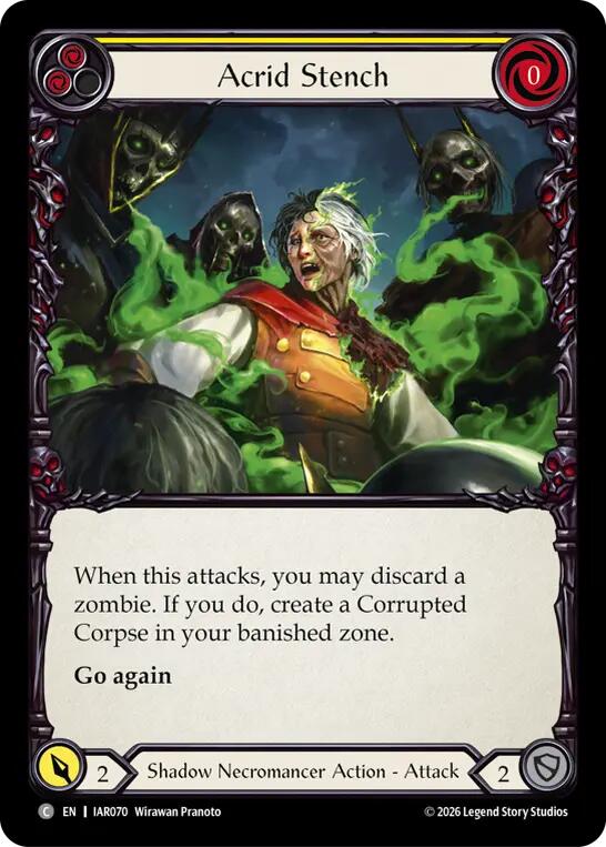 [IAR] Acrid Stench (Yellow) — IAR070
